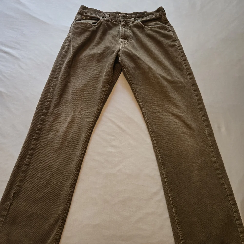 J. Crew Olive Brown Corduroy Pants